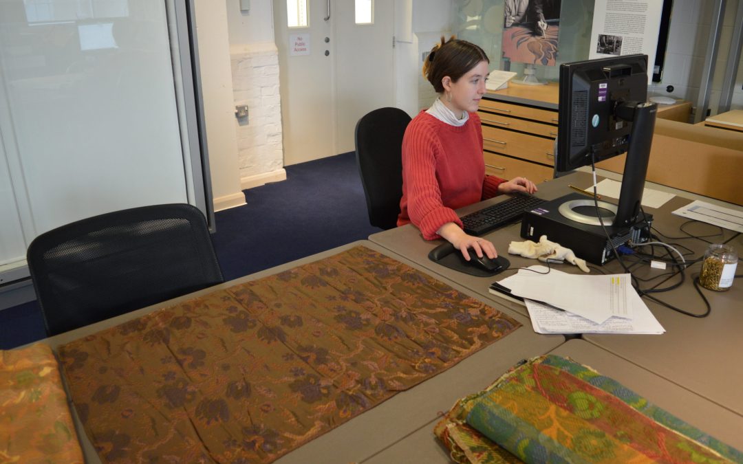 Volunteering at the Warner Textile Archive – Clemency Dyer Central Saint Martins January 2022 Placement