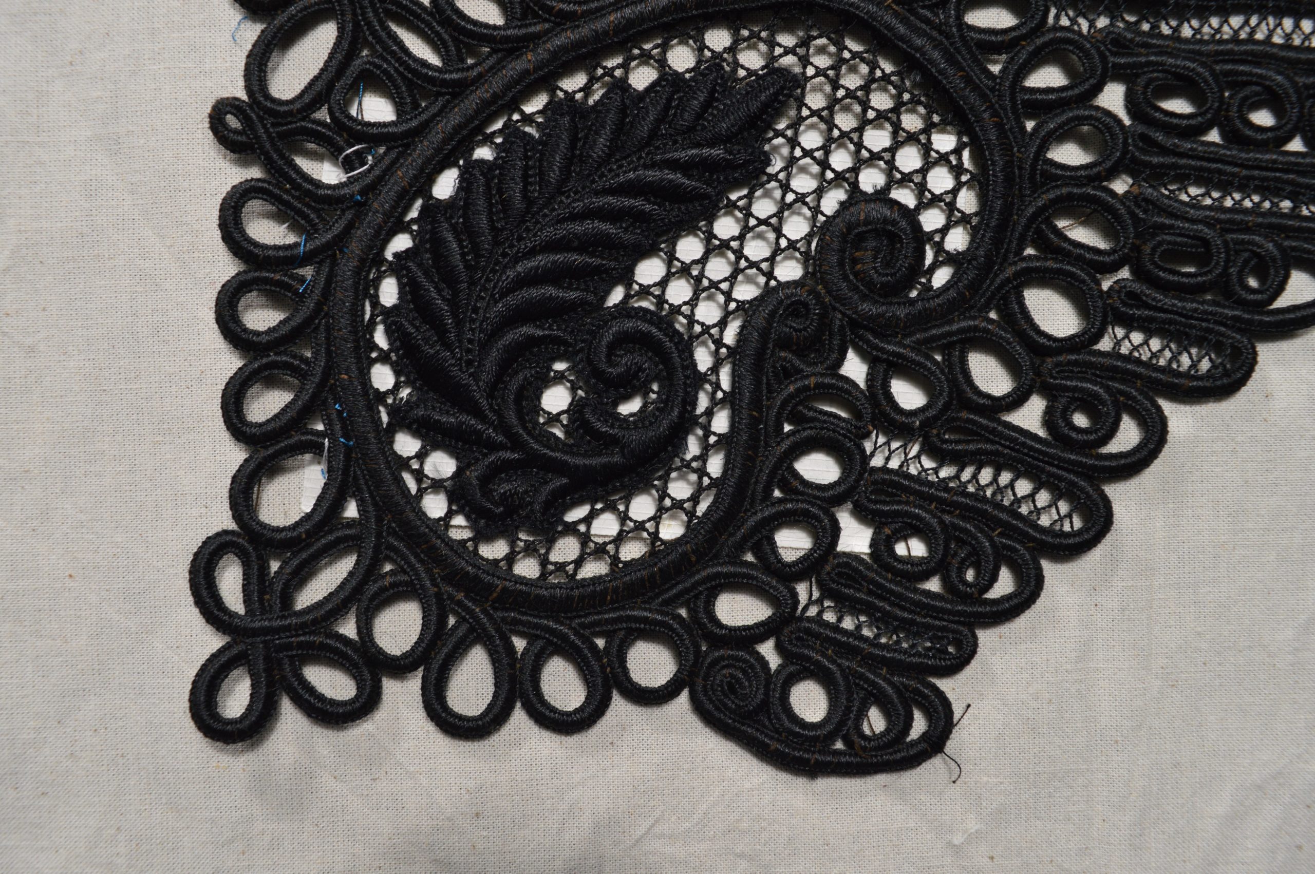 DOC_961k_002 (1) Detail of Victorian passementerie made with rouleaux technique and netting effect